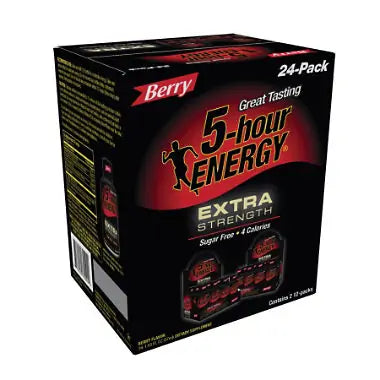 5-hour Energy Shot, Extra Strength Berry (1.93 Oz. Ea., 24 Pk.)