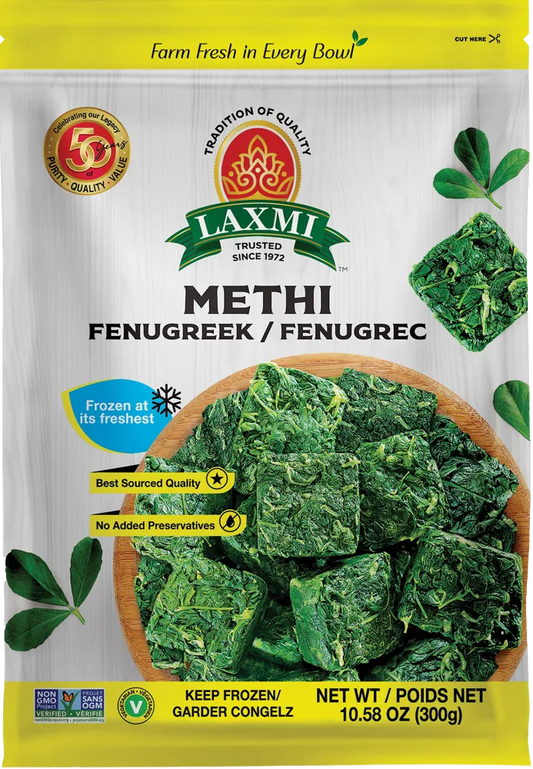 Laxmi Methi Fenugreek Leaves (300g 10.58Oz)