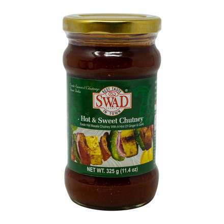 Swad Hot And Sweet Chutney (325G 11.4Oz)