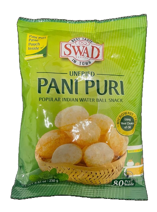 Swad Unfried Pani Puri 80 Pcs (250g)