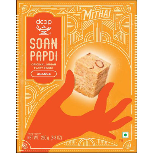 Deep Soan Papdi Orange 250g