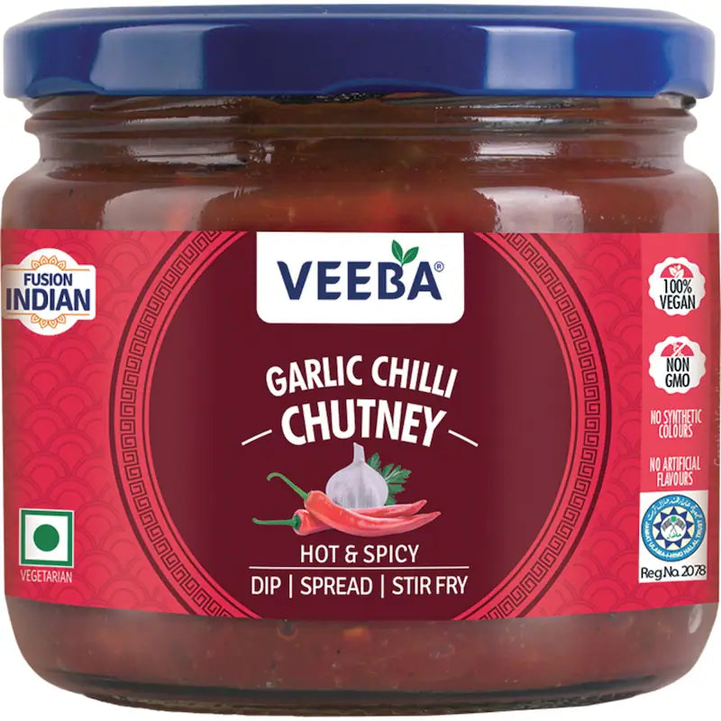 veeba garlic chilli chutney 300gm