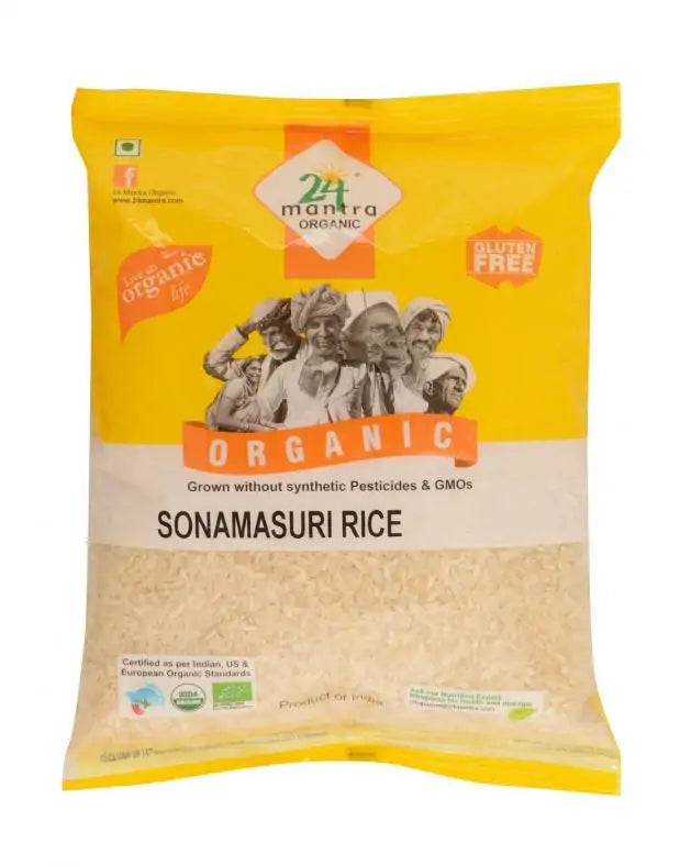 24 Mantra Organic Sona Masoori Rice (4 LB)