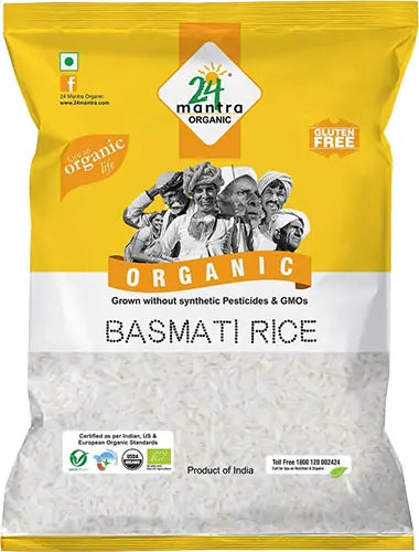 24 Mantra Organic Basmati Rice - 2 LB