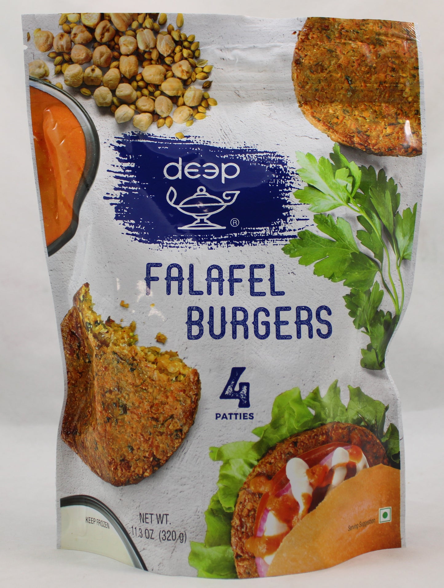 Deep Falafel Burgers, 11.3oz