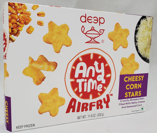 Deep Anytime Cheesy Corn Stars 330gm