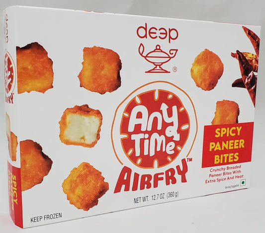 Deep Anytime Spicy Paneer Bites 360gm