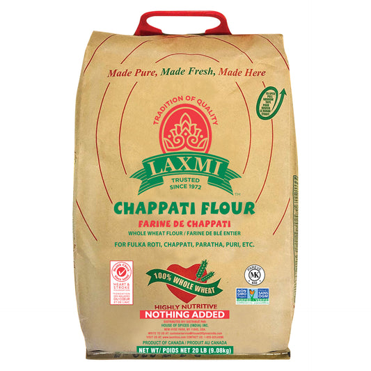 Laxmi Chappati Flour 20 Lb
