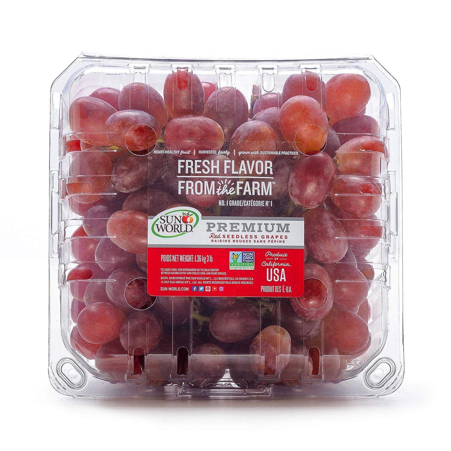 Red Grapes, 3 LB