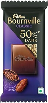 Cadbury Bournville Classic 50% Rich Cocoa Dark Chocolate Bar 30gm