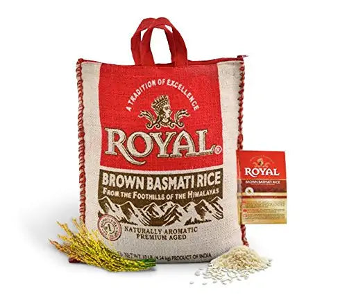 Royal Brown Basmati Rice 10 LB