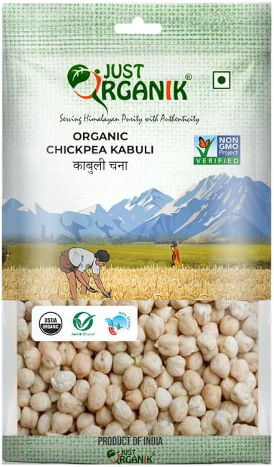 Just Organik Kabuli (White chickpea) 2LB
