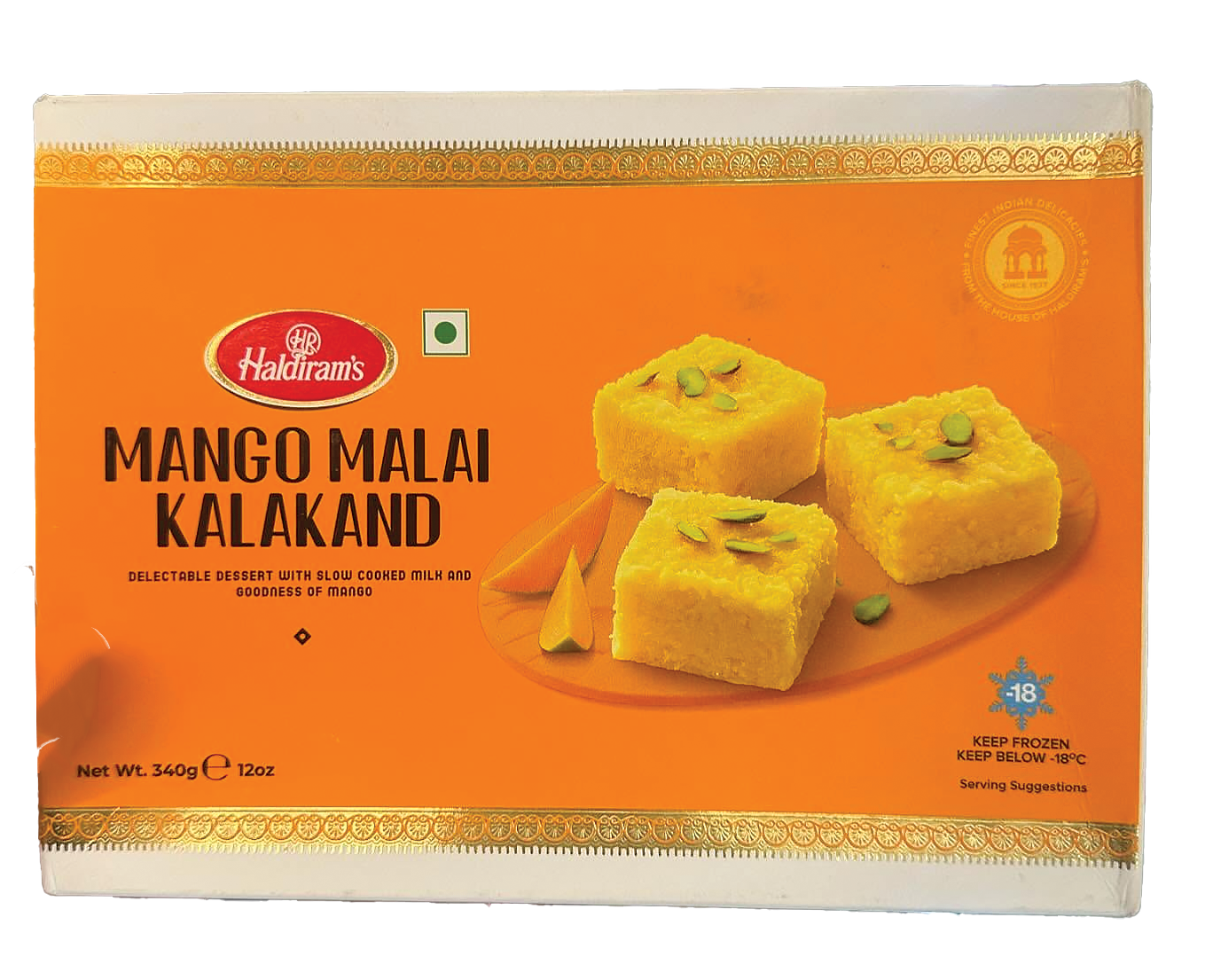 Mango Malai Kalakand 340g