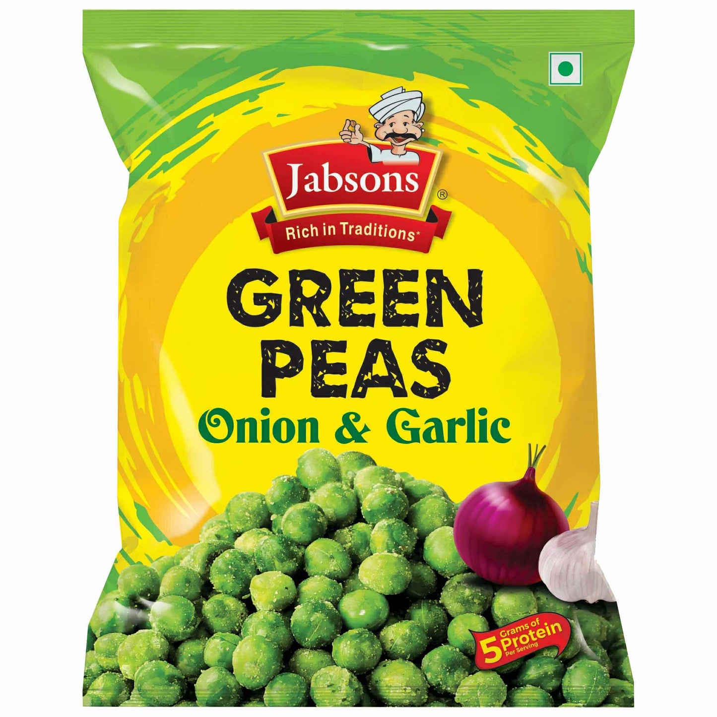 Jabsons Green Peas Onion and Garlic each