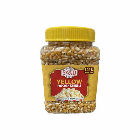Swad Yellow Popcorn Kernels, 2lbs