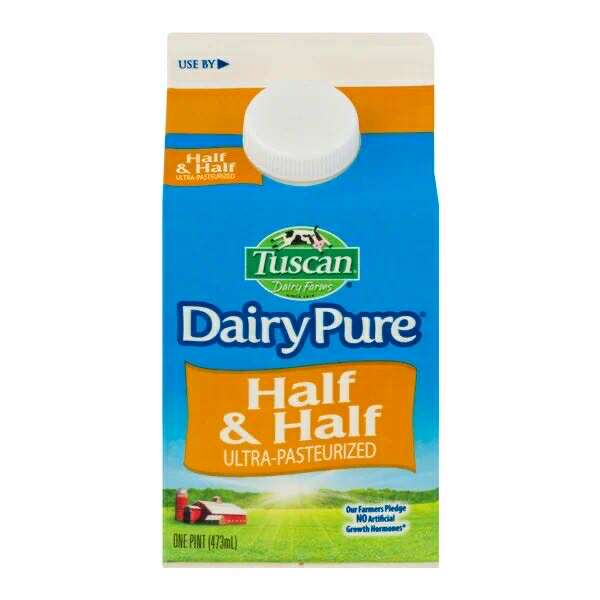 Tuscan Dairy Pure Half & Half Ultra Pasteurized 473ML