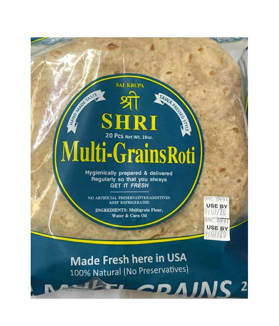 Shri Multi Grains Roti 20Pcs