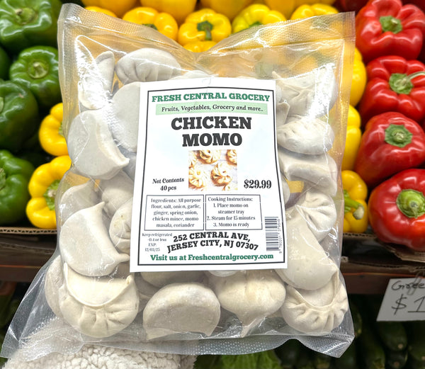 Frozen chicken momo (dumpling)– Fresh Central Grocery