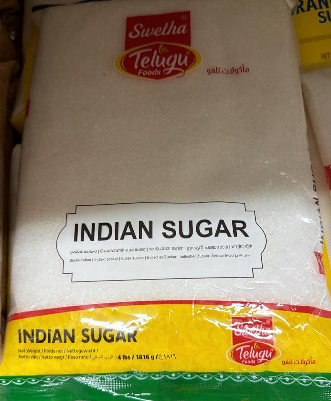 Swetha telugu indian sugar 4LB (1816g)