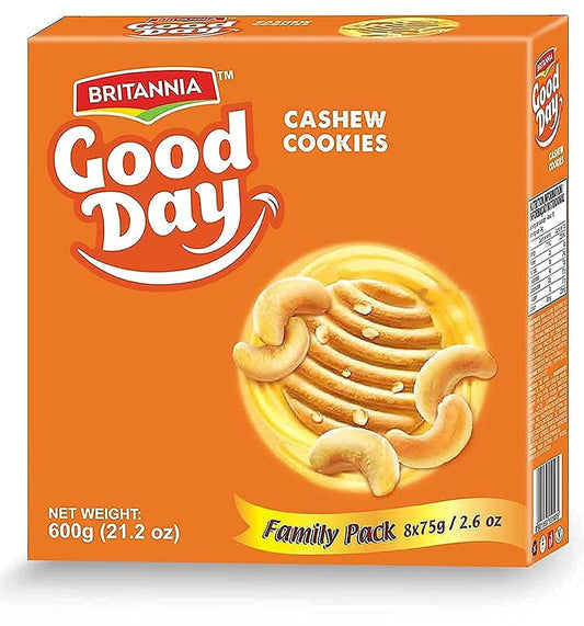 Britannia Good day Cashew cookies Family Pack 600GM