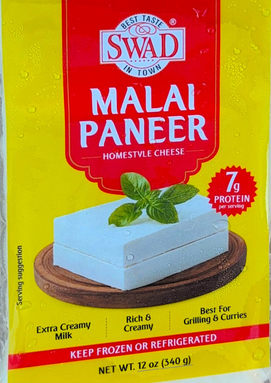Swad Malai Paneer Homestyle Cheese, 12oz