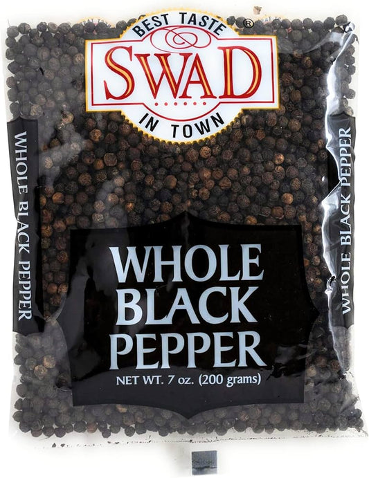 Swad Black Pepper Whole 7oz(200g)