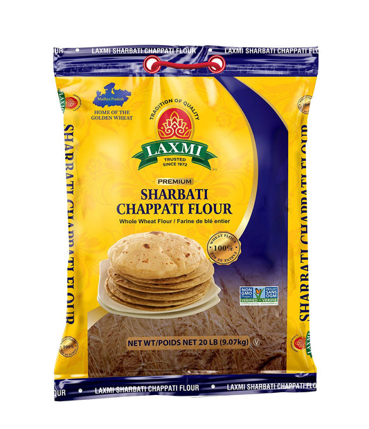 Laxmi Sharbati Chapati Flour 20 Lb