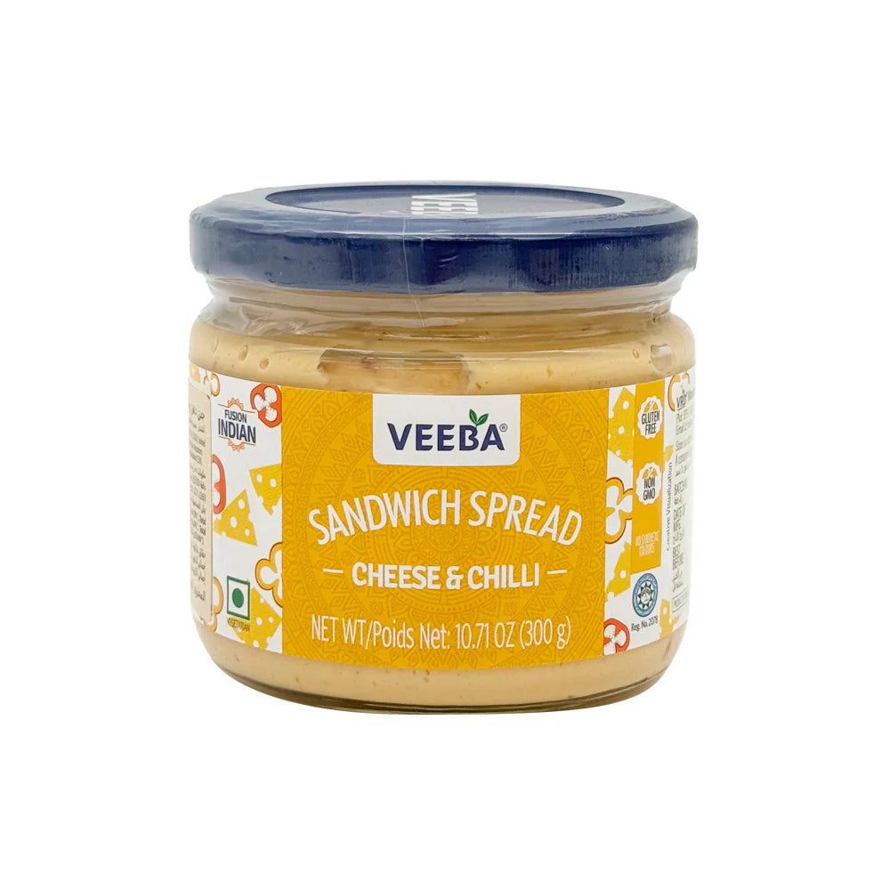 veeba sandwich spread cheese & chilli 300gm