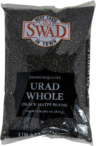 Swad Urad Whole (Black) - 4 LB