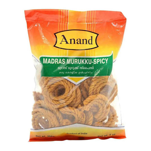 Anand Madras Murukku - Spicy (7 OZ - 200 GM)
