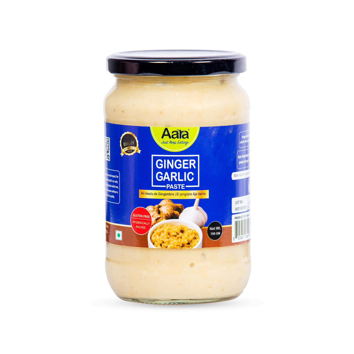 Aara Ginger Garlic Paste, 700gm