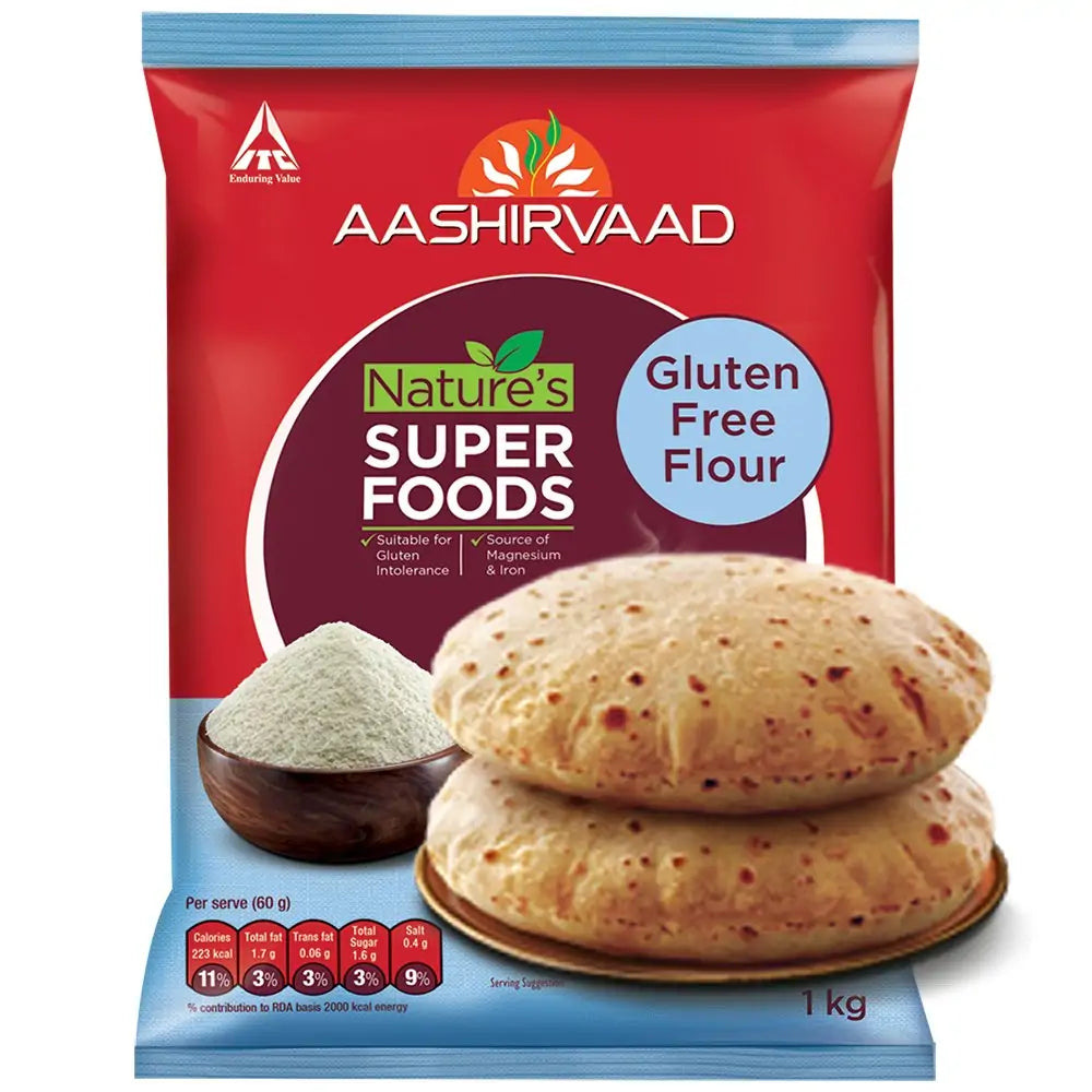 Aashirvaad Gluten Free Flour - (4 LB-1.81 KG)