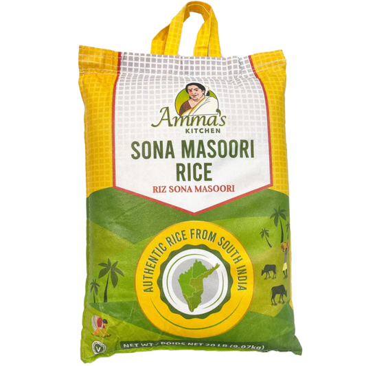 Amma's Sona Masoori Rice 20 LB