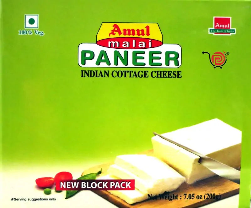 Amul Malai Paneer Block (7.05 OZ - 200 GM)