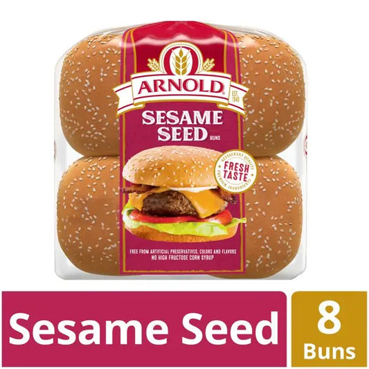 Arnold Sesame Seeded Sandwich Buns (8 BUNS)