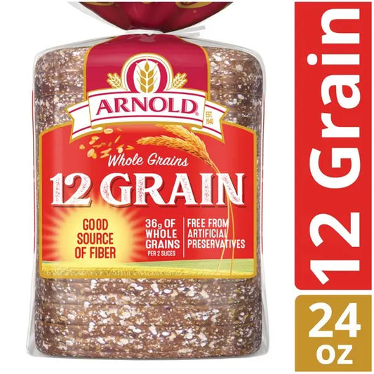 Arnold Whole Grains 12 Grain Bread (24 OZ)