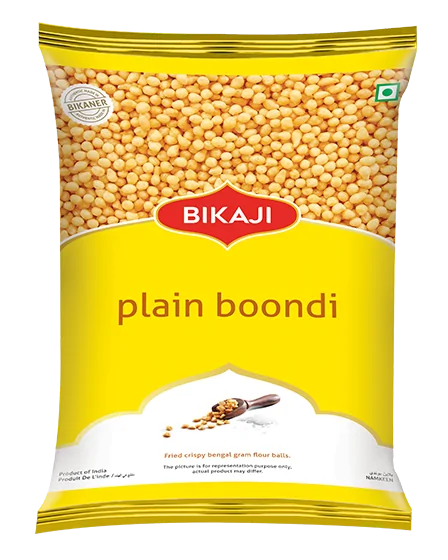 Bikaji Plain Boondi - 14 Oz (400 Gm)