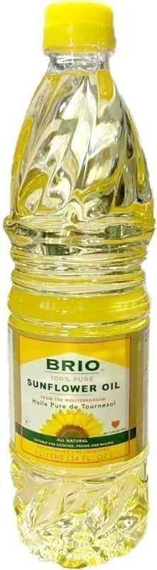 Brio Sunflower Oil 1 Liter from fesh central grocery