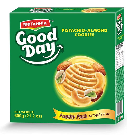 Britannia Good day Pistachio almond cookies Family Pack 600GM