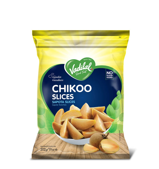 Vadilal Frozen Chikoo Slices - 11 OZ (312 GM)