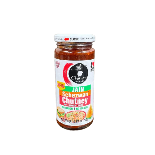 Chings Jain Schezwan Chutney-250 GM (No Onion No Garlic)