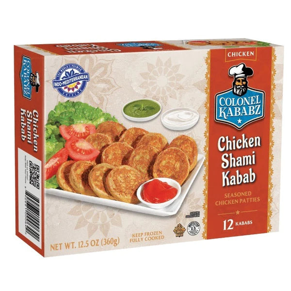 Colonel Kababz Chicken Shami Kebab - 365 GM