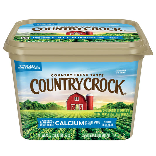 Country Crock Calcium Spread Tub, 45 oz
