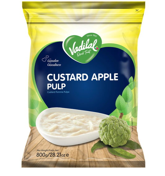 Vadilal Frozen Custard Apple Pulp - 28.21 OZ (800 GM)