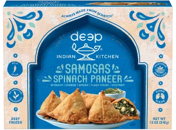 Deep Paneer Spinach Samosa 24 Pcs