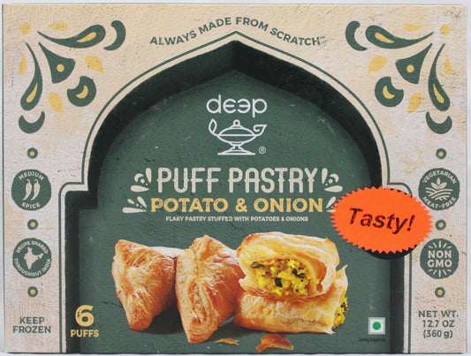 Deep Puff Pastry (POTATO & ONION-6 PCS)