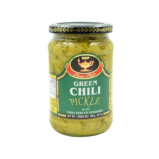 Deep Green Chilli Pickle 24.7oz