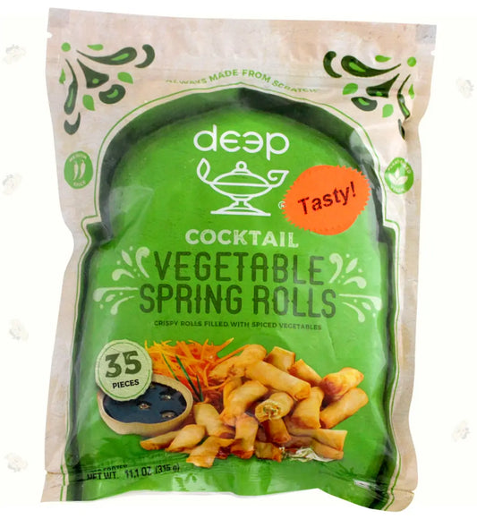 Deep Cocktail Veg Spring Rolls (11.1 OZ - 315 GM)