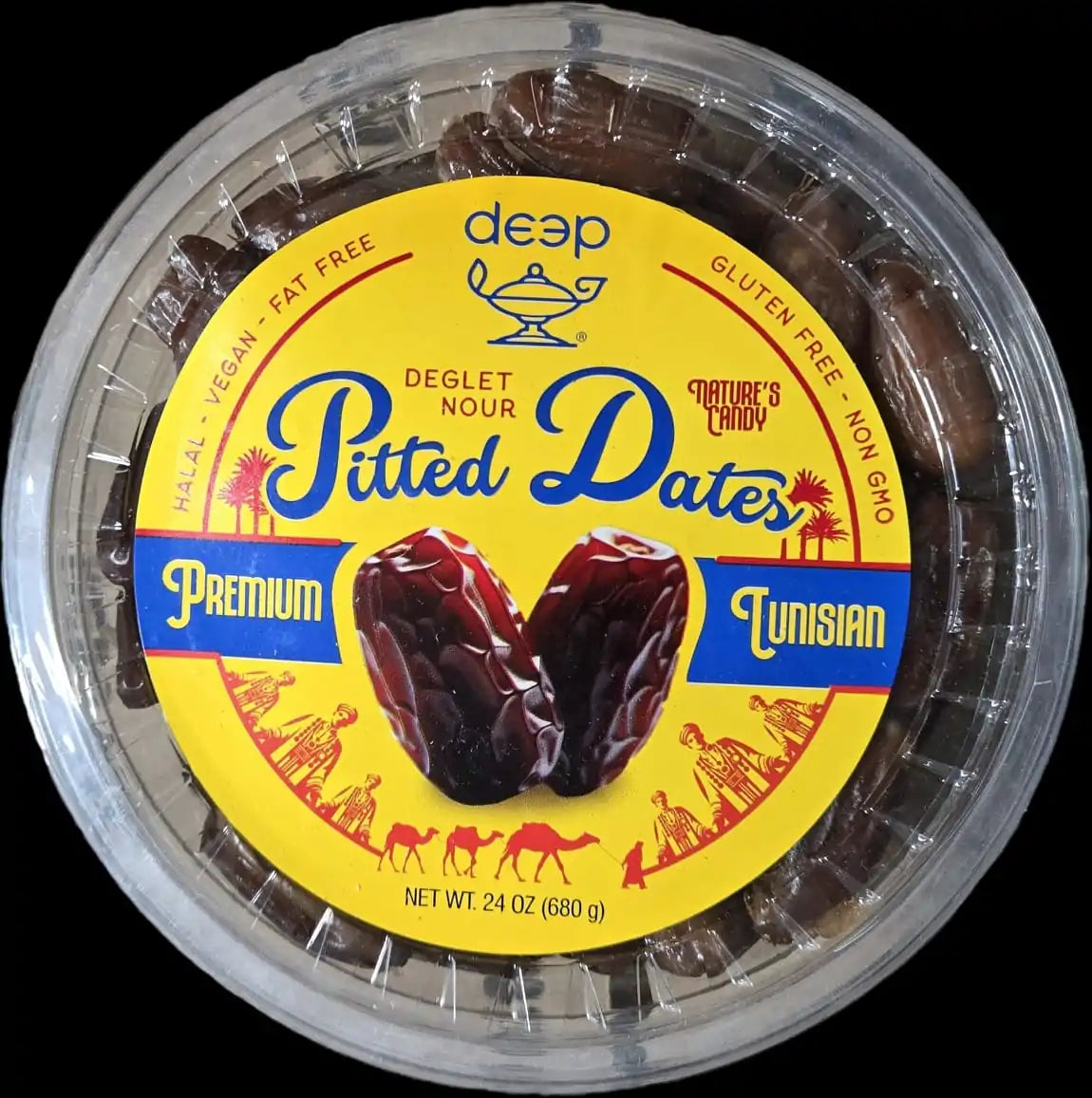 Deep Dates pitted 24oz (Buy 3 for $12)