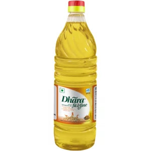 Dhara Filtered Groundnut Oil - 1 LTR